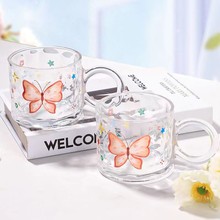 বড় কান সুপার পরী প্রজাপতি গ্লাস কাপ