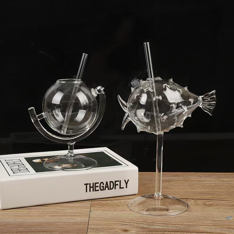 ব্যক্তিগতকৃত ইন্টারনেট সেলিব্রিটি গ্লোব ককটেল গ্লাস